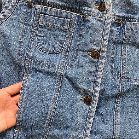 liz wear denim vest size M - Picture 5 of 7